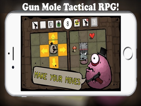 Gun Mole Tactical RPG - Multiplayer Turn Based Shooting Games with Killing Strategy screenshot