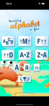 Learning alphabet is fun screenshot
