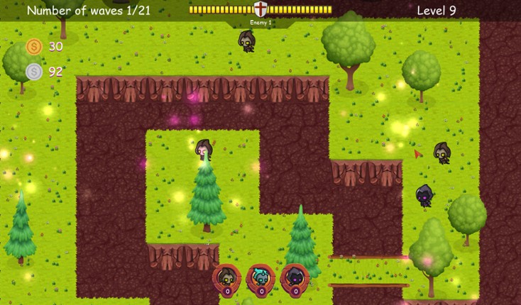 Magic defense 2: The Return of the Legend screenshot