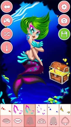 Mermaid Dressup&amp;Makeup - A Mermaid Princess Salon Spa Makeover screenshot