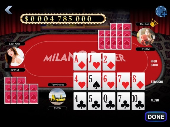 Milano Poker: Tien Len &amp; Ta La screenshot