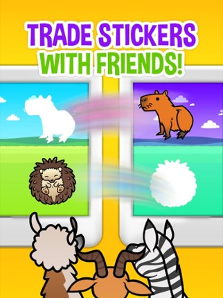 My Zoo Album - Collect and Trade Animal Stickers! Image