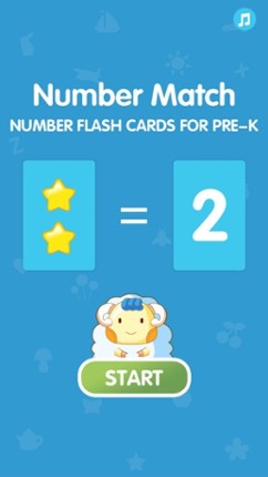 Number Match (Number Flash Cards for Pre-K) - The Yellow Duck Educational Game Series Image