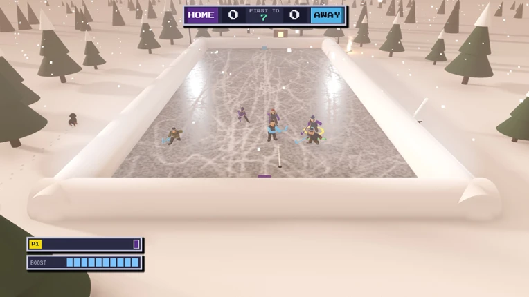 Old Time Hockey Image