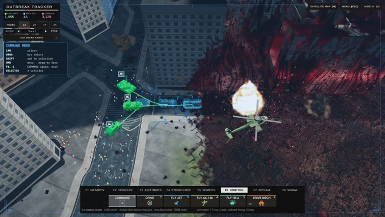 Zombie Outbreak Simulator screenshot
