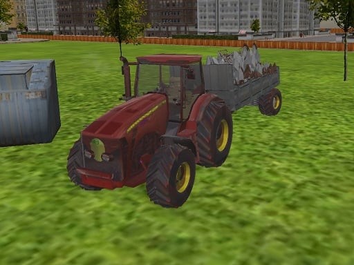 Games like 3D city tractor garbage sim