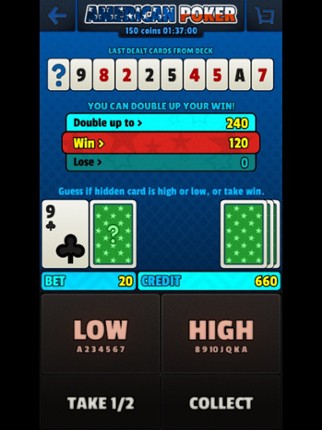 American Poker 90's Casino screenshot