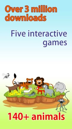Animal sounds and pictures, hear jungle sound in Kids zoo, Petting zoo with real images and sound screenshot