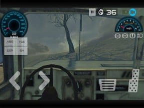 Army Vehicle Military Base Driving Simulation Image