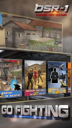DSR-1 the AMP Sniper Rifle Builder, Simulator, Trivia Shooting Game for Free by ROFLPlay Image