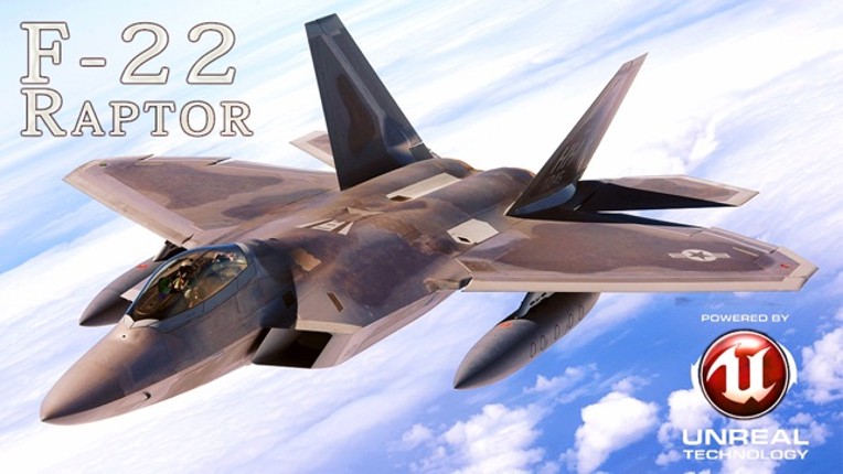 F-22 Raptor - Combat Flight Simulator of Infinite Airplane Hunter Image
