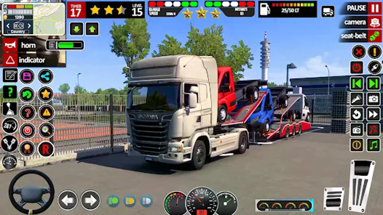 Truck Simulator 3D: City Truck screenshot