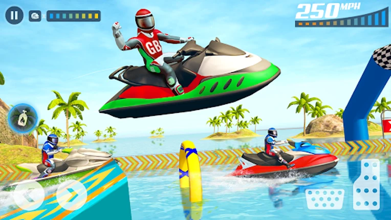 Jet Ski Boat Game: Water Games screenshot
