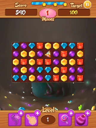 Gem Crush - Tile Match 3 Game screenshot