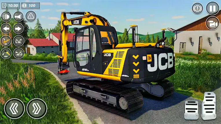 JCB Game: Snow Construction 3D screenshot