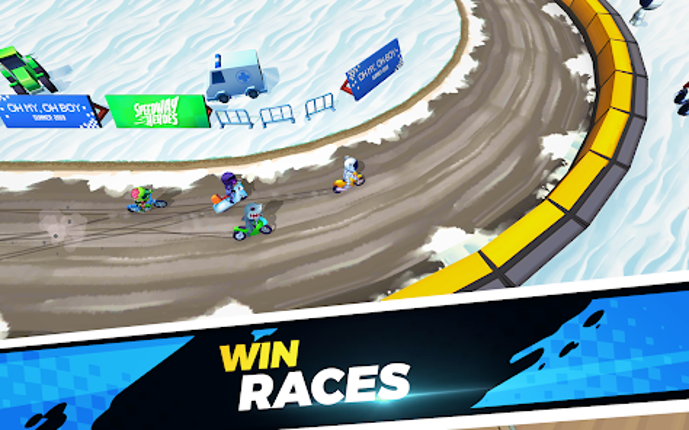 Speedway Heros:Star Bike Games screenshot