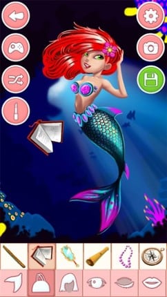 Mermaid Dressup&amp;Makeup - A Mermaid Princess Salon Spa Makeover screenshot