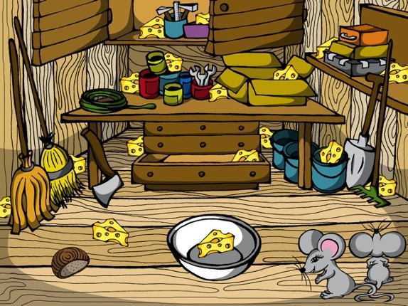 Mouse Tales - game story book for kids screenshot