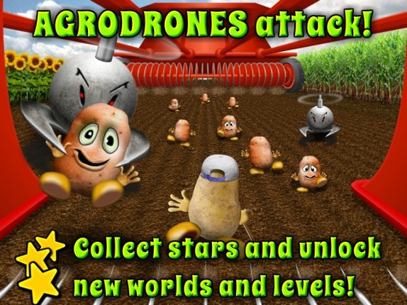 POTATO STORY - action runner fun game screenshot