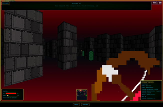Realmchild Invasion: My From-Scratch JS Raycaster screenshot