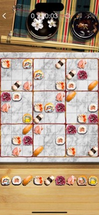 Sudoku Wiz: Scrumptious Sushi screenshot