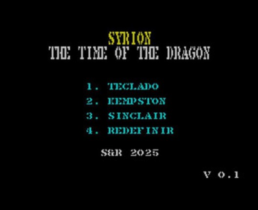 Syrion - The Time of The Dragon screenshot