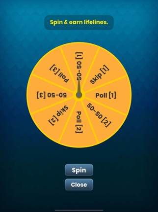 Trivia Quiz Multiple Lifelines screenshot