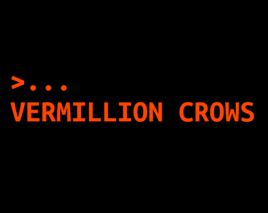 Vermillion Crows Image
