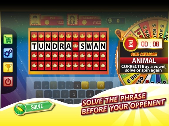 Amazing Wheel™ Canada - Xmas Word Phrase Quiz screenshot
