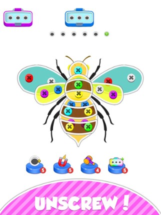 Animals Screw Pin Jam: Unscrew screenshot