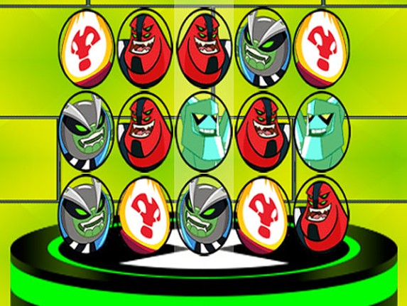 Ben 10 Alien Match Game Cover