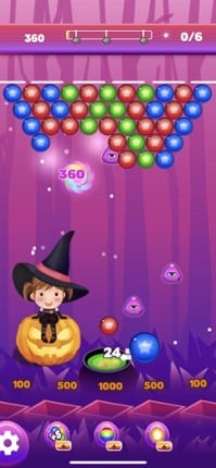 Bubble Shooter: Dark Halloween screenshot