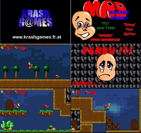 (sauvegarde jeux amateur francophone TheGamesFactory) Canyon,MadTurtle, MadTurtleV2 Image