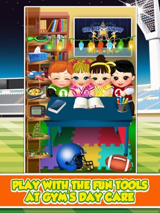 Cheerleader Mommy's Baby Doctor Salon - Makeup Spa Prom Games for Girls! screenshot