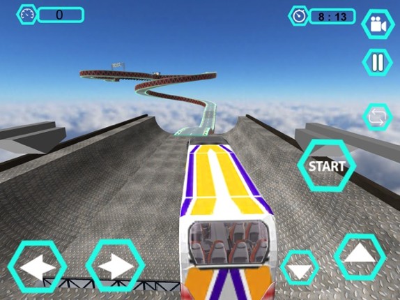 Dangerous Driving On Sky screenshot