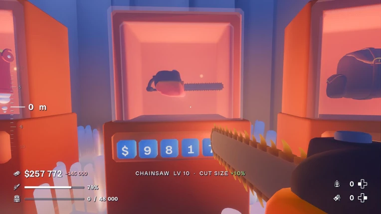 Digging A Hole In Ice With A Chainsaw screenshot