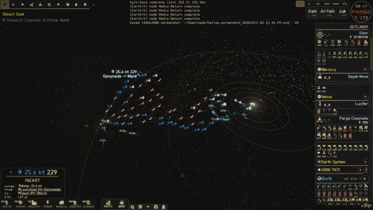 Extrapolation screenshot