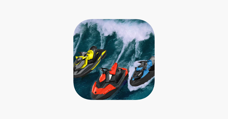 Fun racing games - jetski boat Image