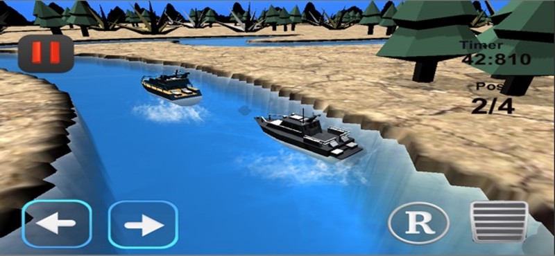 Fun racing games - jetski boat screenshot