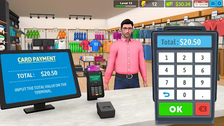 Garments Shop - Simulator Game Image