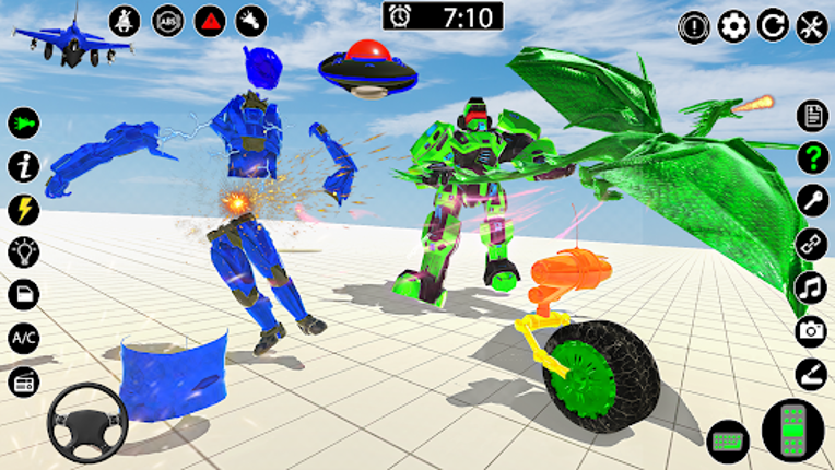 Robot Car Simulator Game screenshot