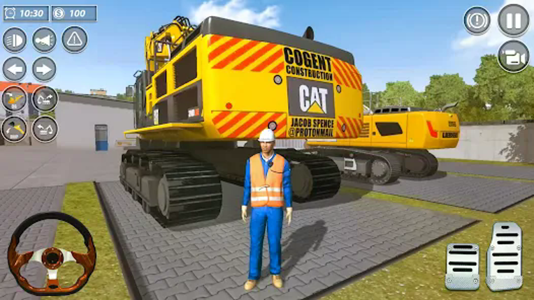 JCB Game: Snow Construction 3D Image