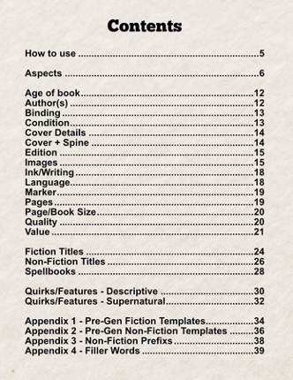 Book Details Generator Image