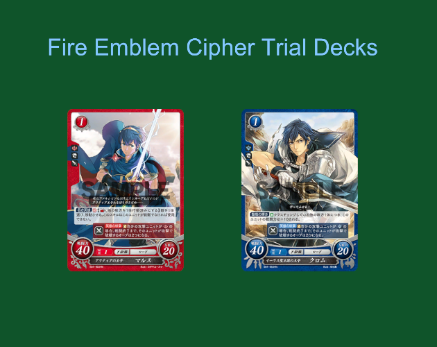 Games like FE Cipher Trial Decks