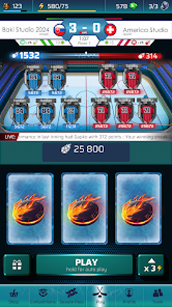 PowerPlay: Ice Hockey PvP Game screenshot