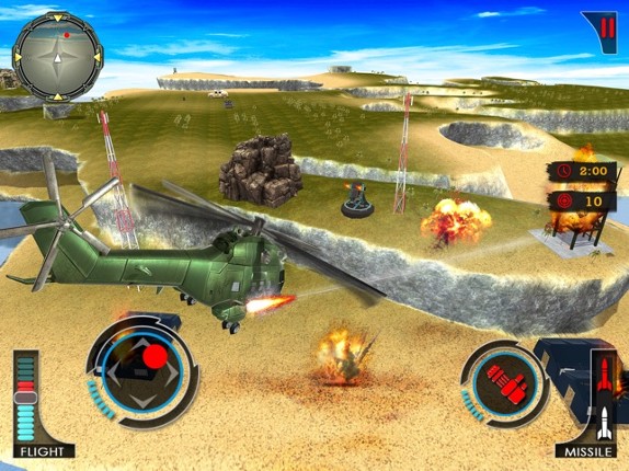 Gunship Robot Helicopter Fight screenshot