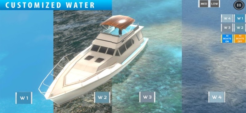 Jet Boat Sim Cruise Ship Swift Image