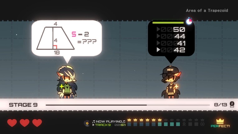 Mini Star Math: 3 Hearts screenshot