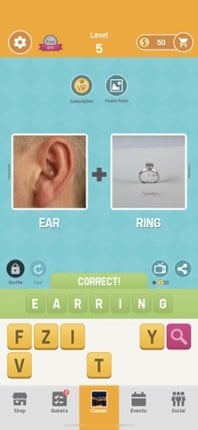 Pictoword: Fun Word Quiz Games Image