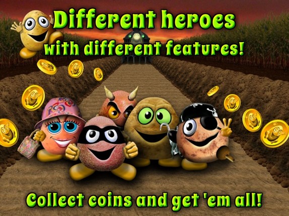 POTATO STORY - action runner fun game screenshot